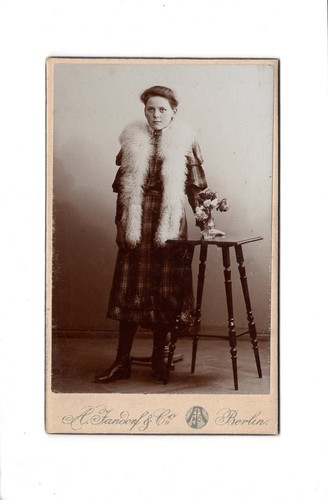 Cdv foto feines junges - foto,