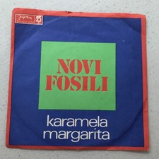 Novi Fosili 1972 Schallplatte 45er Single Karamela Margarita Jugoton SY-22024