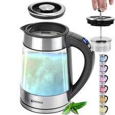 Glas Wasserkocher Edelstahl