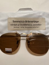 SONNENBRILLENAUFSATZ Universal Braun Polarisierung Individuell Zuschneidbar