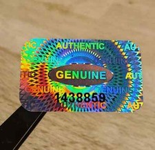 60 Stück Hologramm Siegel