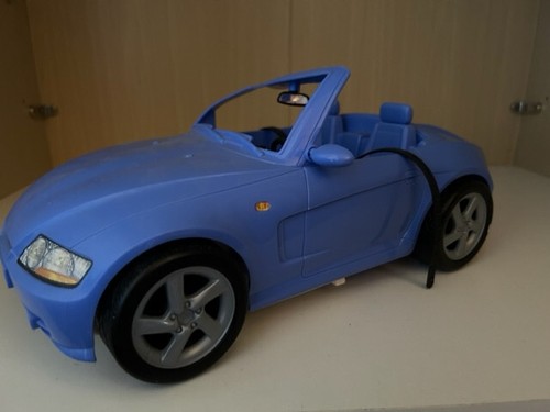 Barbie möbel auto blau - möbel,