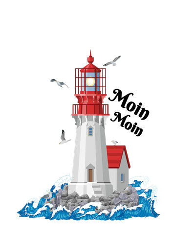 Leuchtturm maritim aufkleber - leuchtturm,
