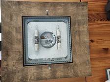 Fischer Shine Leuchte, Originalpreis, Milchglas fehlt,