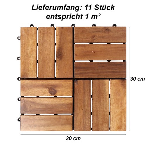Stück 30x30 cm - 11,
