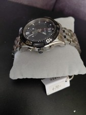 ALFEX CHRONOGRAPH HERRENUHR EDELSTAHL GROßDATUM SAFIRGLAS  NEU