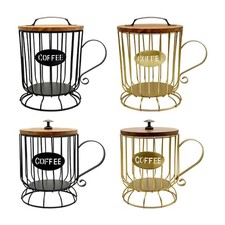 Kaffeepadhalter, rustikaler