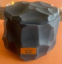 Wachsfresser aus Beton & Zubehör ( Wachs & 3 Dochte & Dochthalter) 