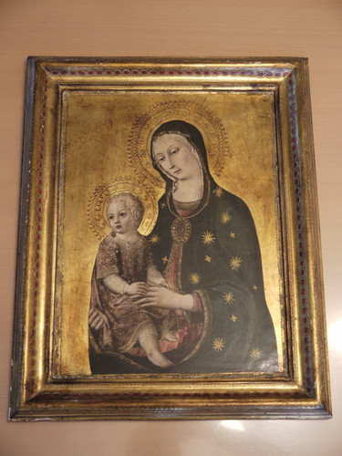 Ikone maria mit kind - kind,