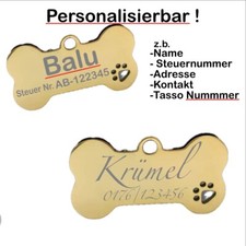 Hundemarke mit gravur name - mit,