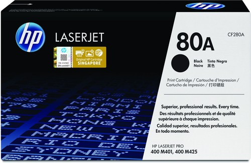 80a tonerkassette schwarz - 80a,