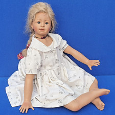 ZAPF HEIDI PLUSCZOK MARIETTA PUPPE 62 CM DOLL LIMITIERT 2000 HANDSIGNIERT