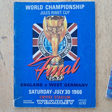 WM FINAL PROGRAMM 1966 -