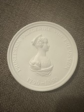 Porzellan Medaille Meißen DDR