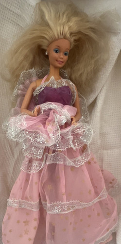 Mattel barbie modepuppe blond - modepuppe,