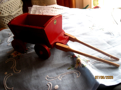 Kleiner holz leiterwagen - kleiner,