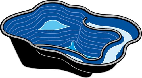 Ubbink teichschale fertigteich - ubbink,