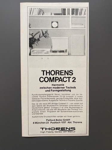 Thorens compact hifi - compact, 2