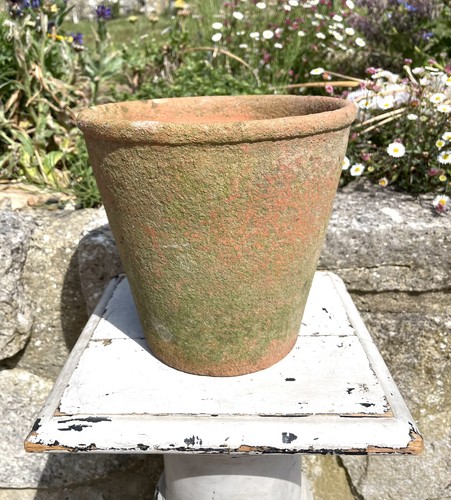 Vintage terrakotta blumentopf - vintage,