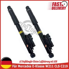 2x Hinten Luftfederung Links Rechts ADS Stoßdämpfer Für Mercedes W211 C219 CLS