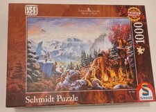 Thomas Kinkade Puzzle Ice Age 
