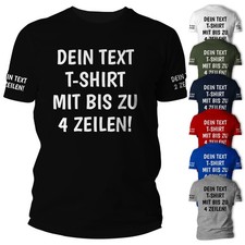 T-Shirt mit Wunschtext