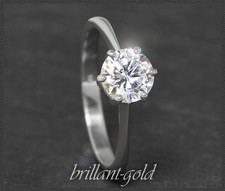 Diamant Solitär Brillant Ring