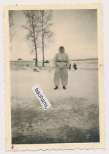 Russland Wehrmacht Soldat Tarn, camo Winter 2.WK(4342a)