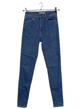 LEVI’S High Waist Jeans Damen Jeans Gr. DE 38 blau Casual-Look