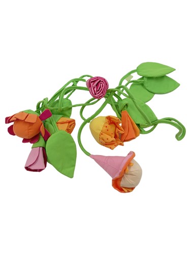 Haba girlande blumen - haba, stoff