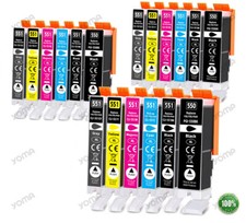 6-18er XL PATRONEN für Canon PGI-550 CLI-551 MG5550 MX925 IP7250 IX6850