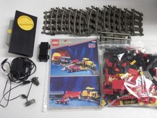 Lego System 4564 Eisenbahn 9V Diesellok Schienen Komplett BA Trafo Anschluss