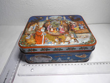 antike Blechdose bunte