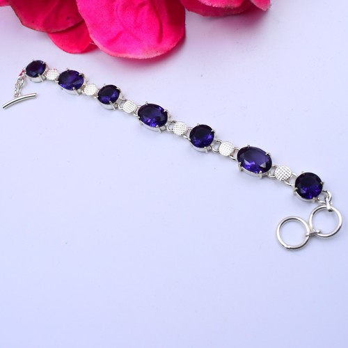 Lila amethyst edelstein - amethyst,