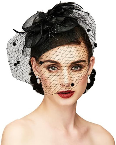 Fascinator mit schleife - fascinator,