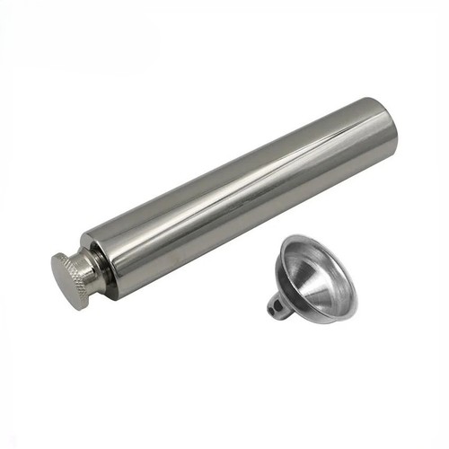 Flachmann 60ml edelstahl mini - 60ml,