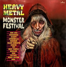 Various Heavy Metal Monster Festival LP Comp Club Vinyl Schallplatte 0038
