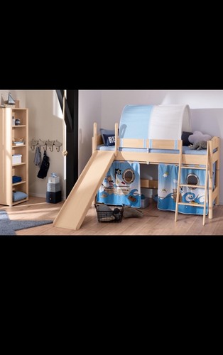 Paidi hochbett holz - hochbett, beige