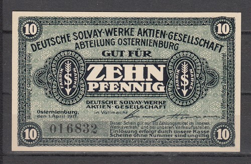 Osternienburg solvay werke - osternienburg,