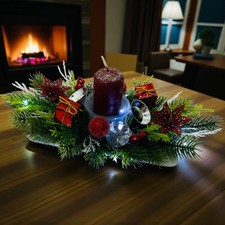 Adventskranz adventsgesteck - adventskranz,
