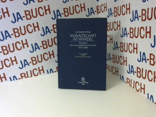 Anwaltschaft wandel 125 - anwaltschaft, im
