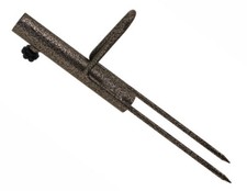 Schirmhalter mit Erdspiess, Angelschirmhalter,