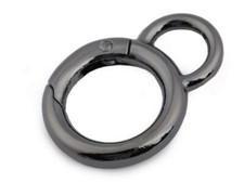 Karabiner ring mit öse - ,