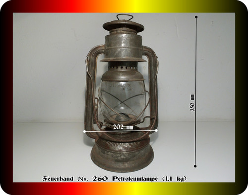 Petroleumlampe feuerhand 260 - petroleumlampe,