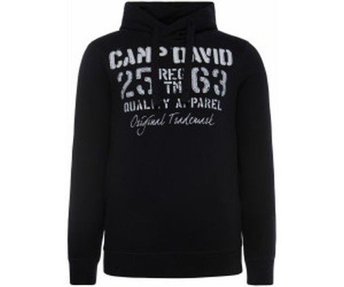 Camp david hoddie schwarz - david,