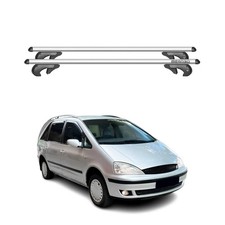 Menabo Dachträger Grundtäger für Ford Galaxy 1995-2006 90kg Alu Silber 2 tlg