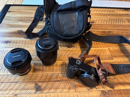 Sony alpha 6000 - sony, +