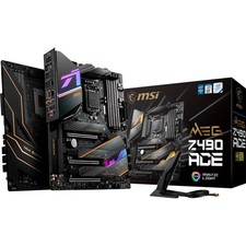 MSI MEG Z490 Ace Mainboard Sockel 1200 Intel Z490 DDR4 Dual Channel 7.1 Wi-Fi 6