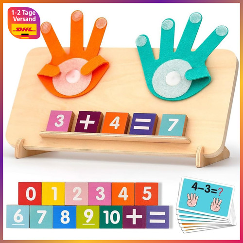 Rechenschieber holz montessori - holz,