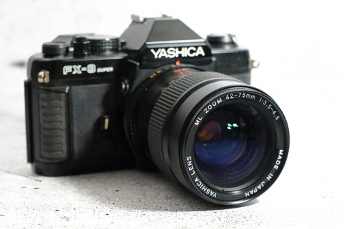 Yashica super schwarz - fx-3,